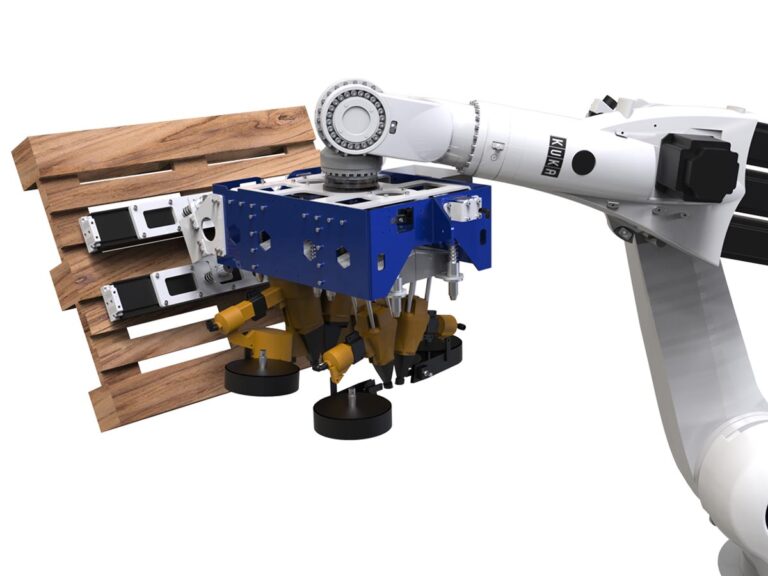 Clavador de palets de Atlas Robots