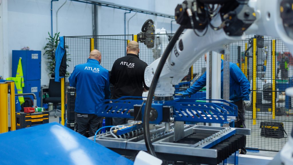 Paletizador industrial para tu línea de producción